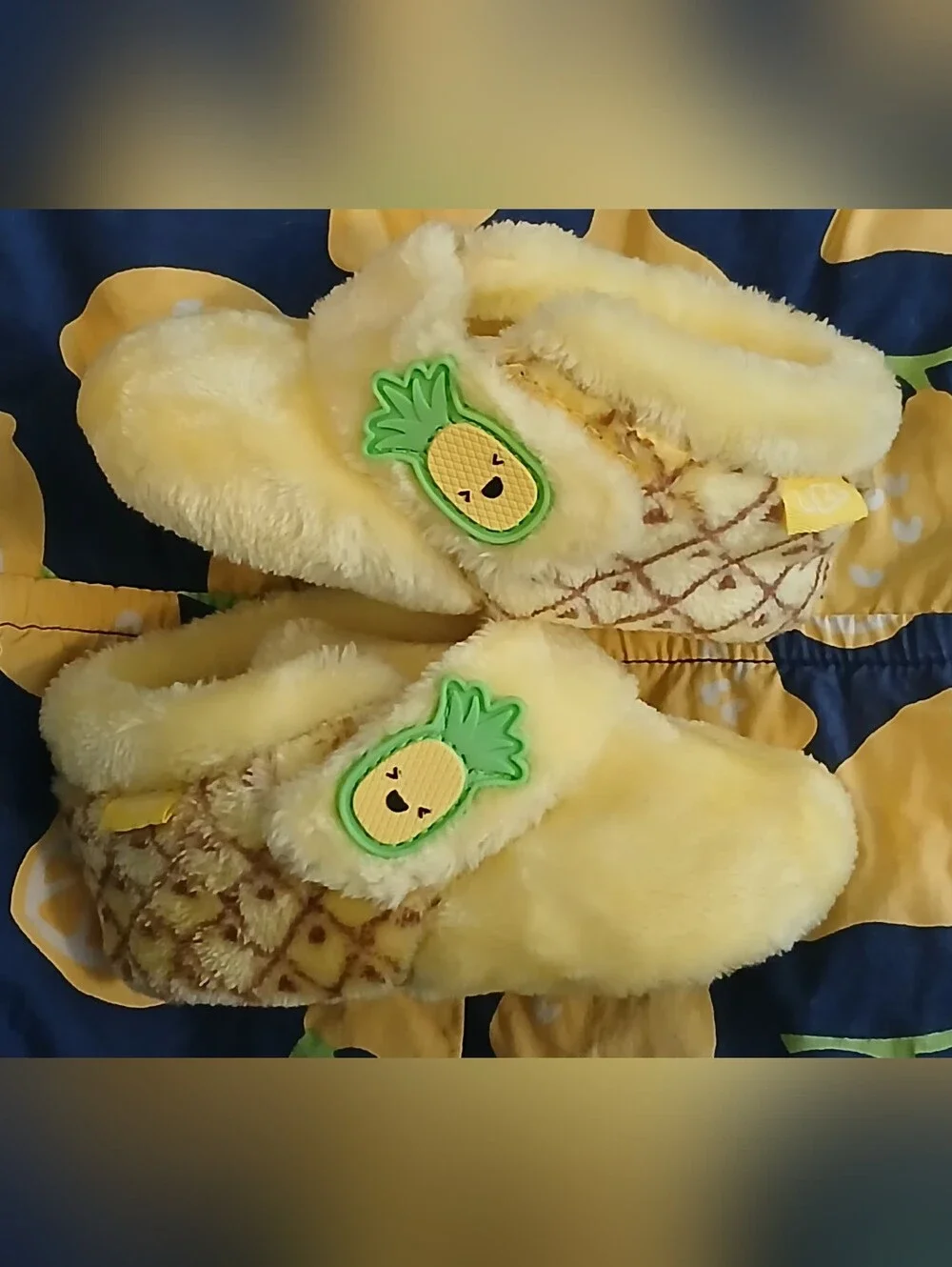 Ugg Baby Size 4/5 Pineapple Slippers